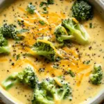 Crockpot Broccoli Cheese Soup