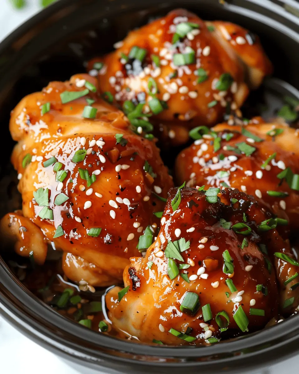 Dump and Go Crockpot Honey Garlic Chicken for Effortless Family Dinners