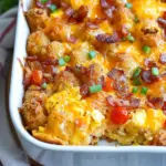 Cracked Out Tater Tot Breakfast Casserole