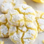 Lemon Crinkle Cookies