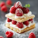 Raspberry Mille-Feuille Cookies