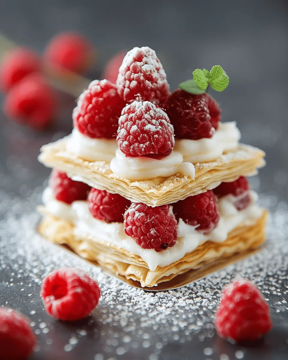 Raspberry Mille-Feuille Cookies: The Best Indulgent Treat at Home