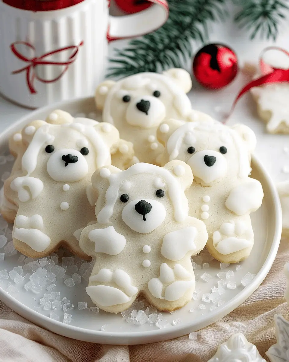 Polar Bear Cookies: Easy, Delightfully Fun Treats for Everyone