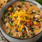 Crockpot Creamy Chicken Taco Soup Recipe