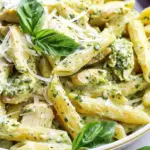 Creamy Chicken Pesto Pasta