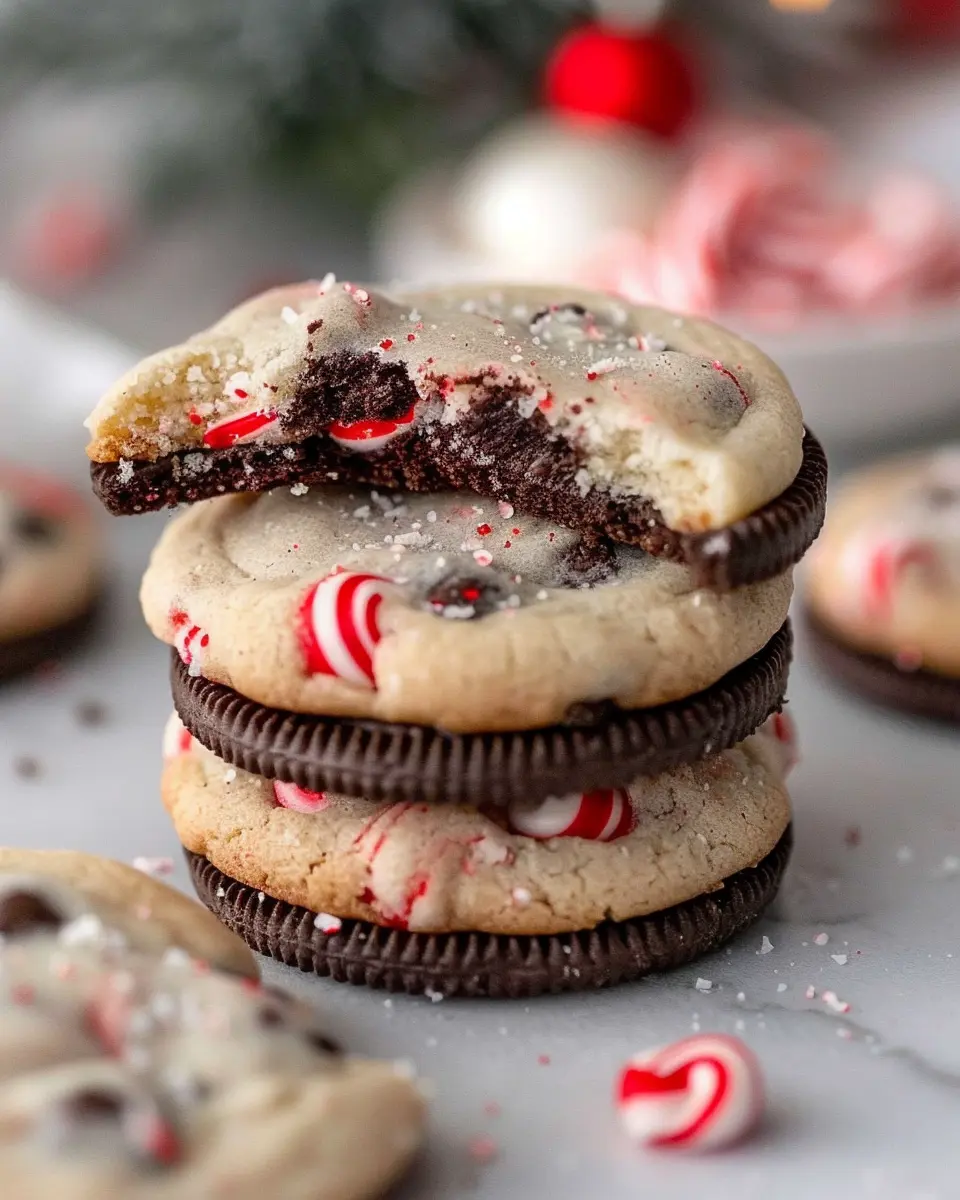 Quick &amp; Simple Christmas Peppermint Oreo Cookies You’ll Love