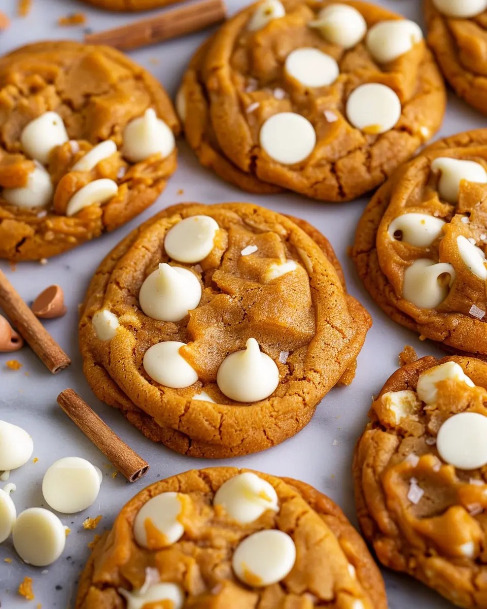 Pumpkin White Chocolate Chip Cookies: The Best Fall Treats to Savor