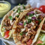 chicken Shawarma with Garlic Sauce