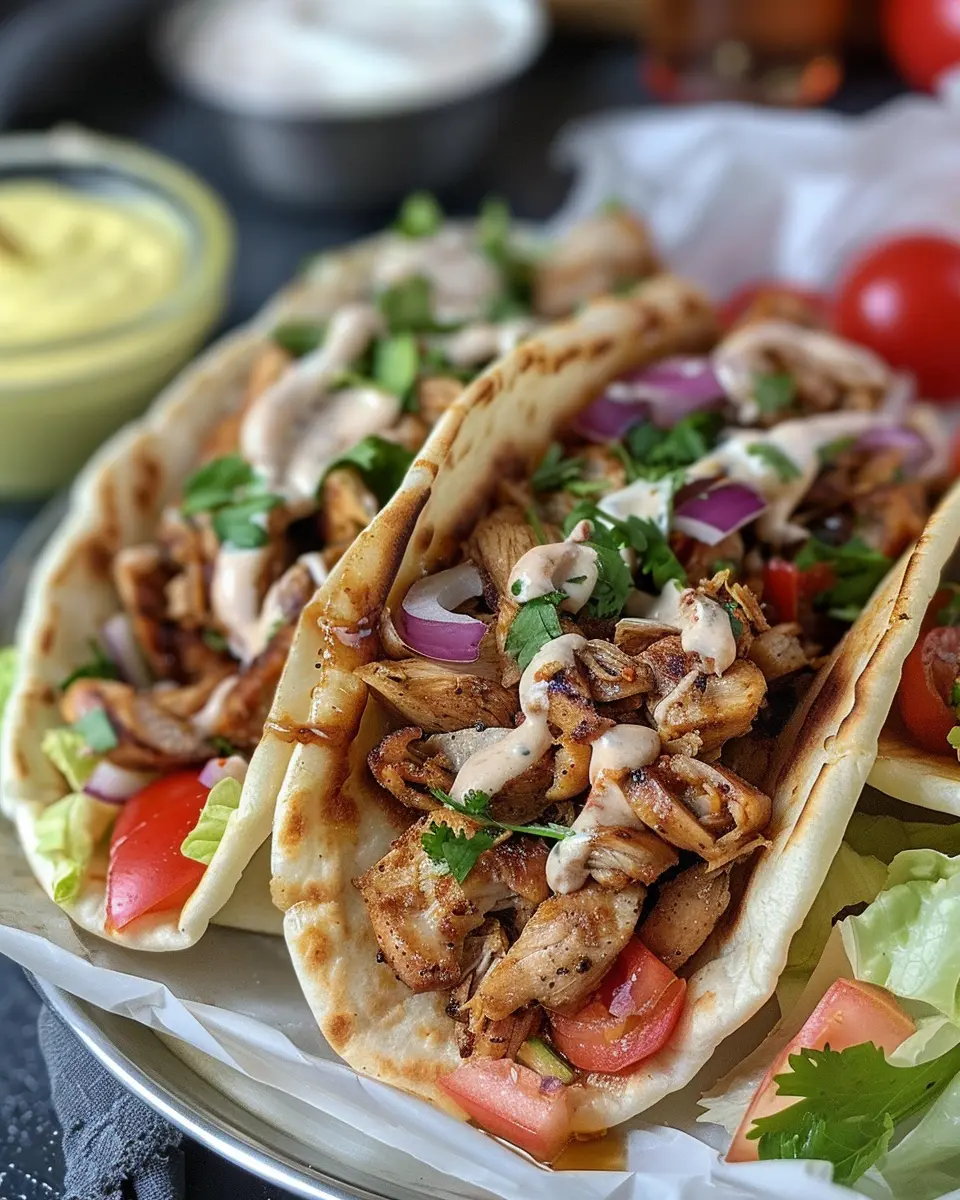 Chicken Shawarma with Garlic Sauce: The Best Homemade Recipe