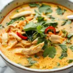 Easy Thai Chicken Curry Soup