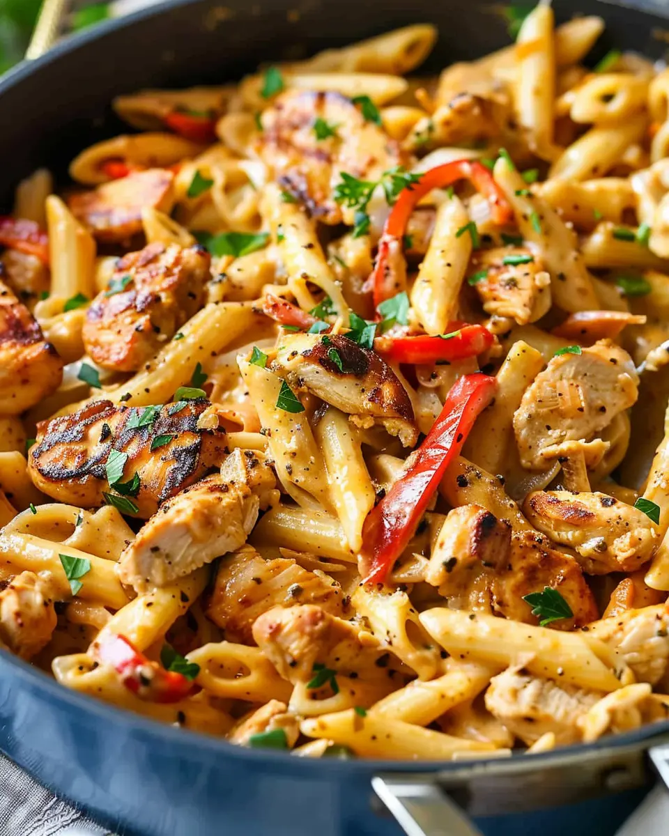 One Pot Creamy Cajun Chicken Pasta: Easy Comfort Food Delight