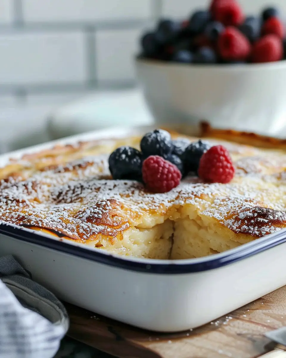 Easy Pancake Casserole Recipe with Turkey Bacon and Chicken Ham