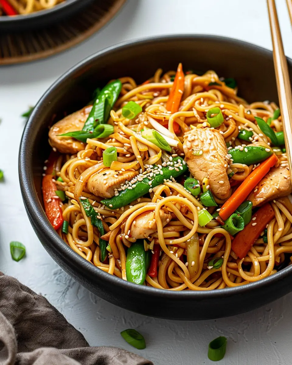 Instant Pot Chicken Lo Mein: Easy Family-Friendly Recipe