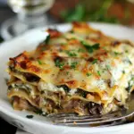 Mushroom Spinach Lasagna