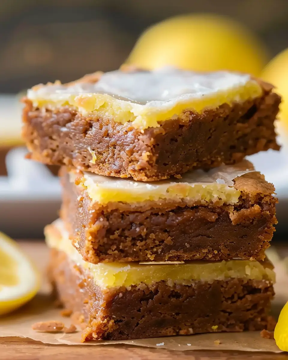 Easy Lemon Brownies Recipe: The Best Refreshing Treat to Brighten Your Day
