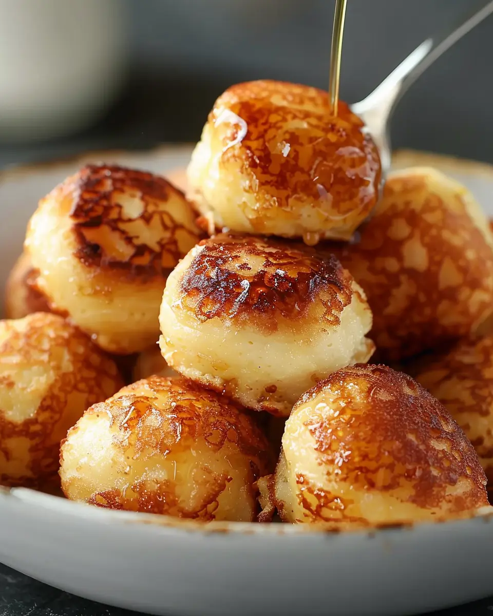 Breakfast Pancake Poppers: Easy Treats with Turkey Bacon and Chicken Ham