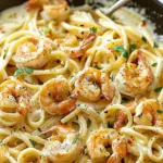 Creamy Garlic Shrimp Pasta