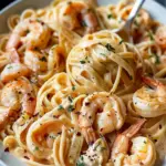 Creamy Cajun Shrimp Pasta