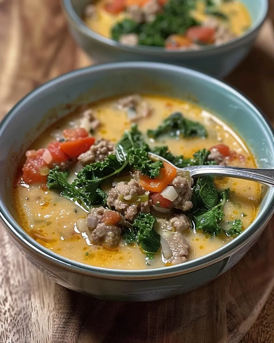 Instant Pot Keto Tuscan Soup: Easy Comfort with Turkey Bacon