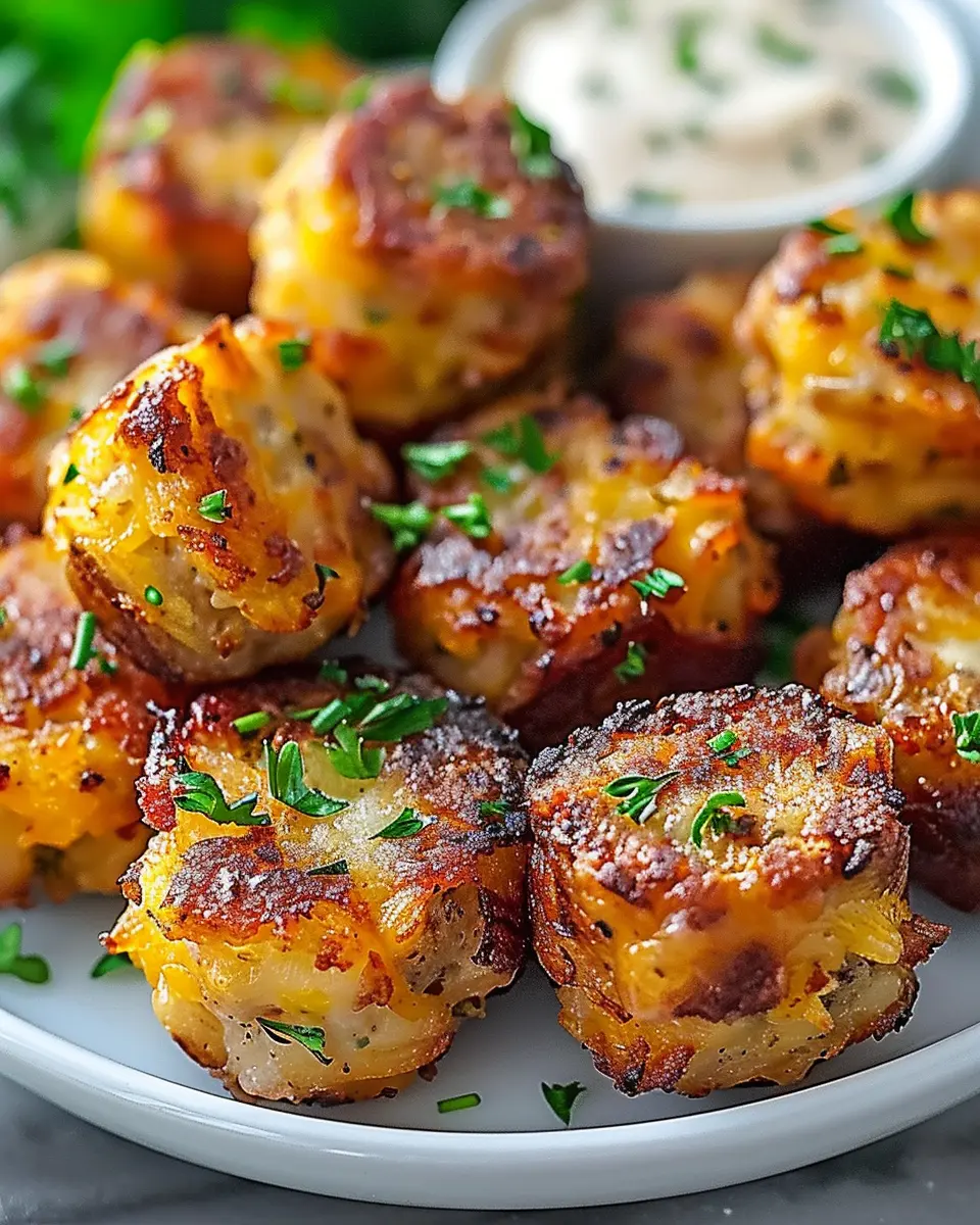 Easy Hashbrown Sausage Bites for Breakfast: A Quick, Indulgent Treat