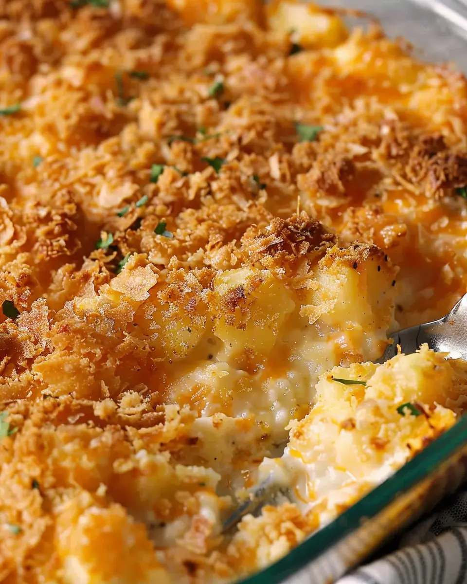 Funeral Potatoes Recipe: Easy Comfort Food with Turkey Bacon