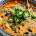 Creamy Chicken Enchilada Soup