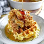 Chicken and Waffle Casserole