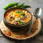 White Bean Chicken Enchilada Soup