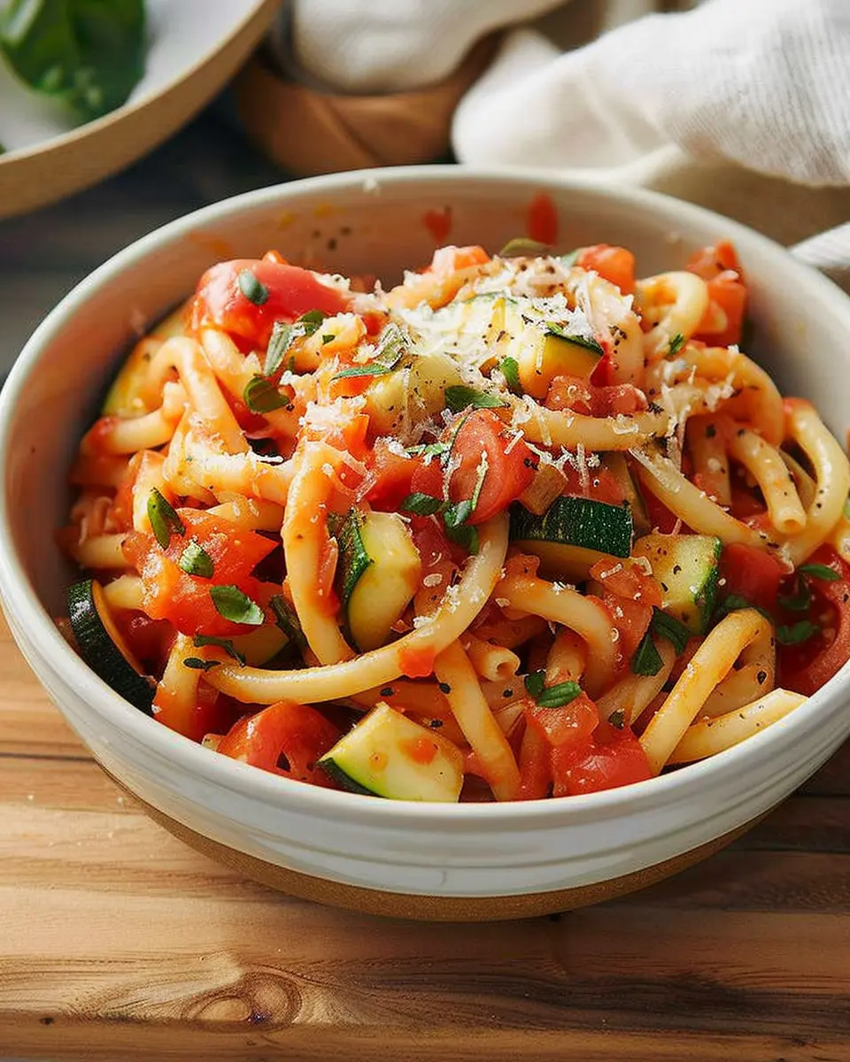 Tomato Zucchini Pasta: Easy, Flavorful Dish for Home Cooks