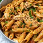 One Pot Creamy Cajun Chicken Pasta
