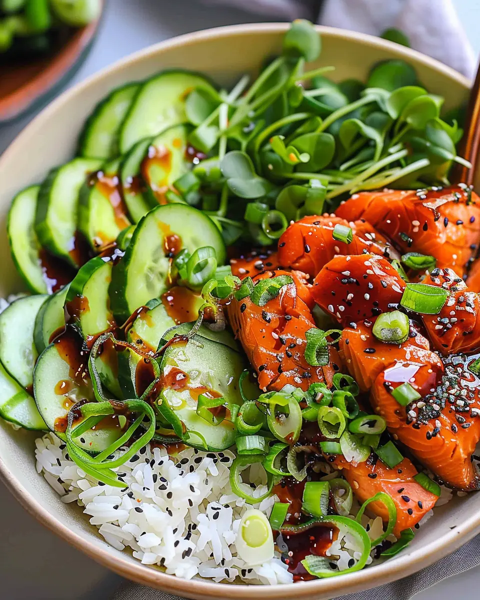 Honey Sriracha Salmon Bowls: Easy, Bold Flavor for Dinner