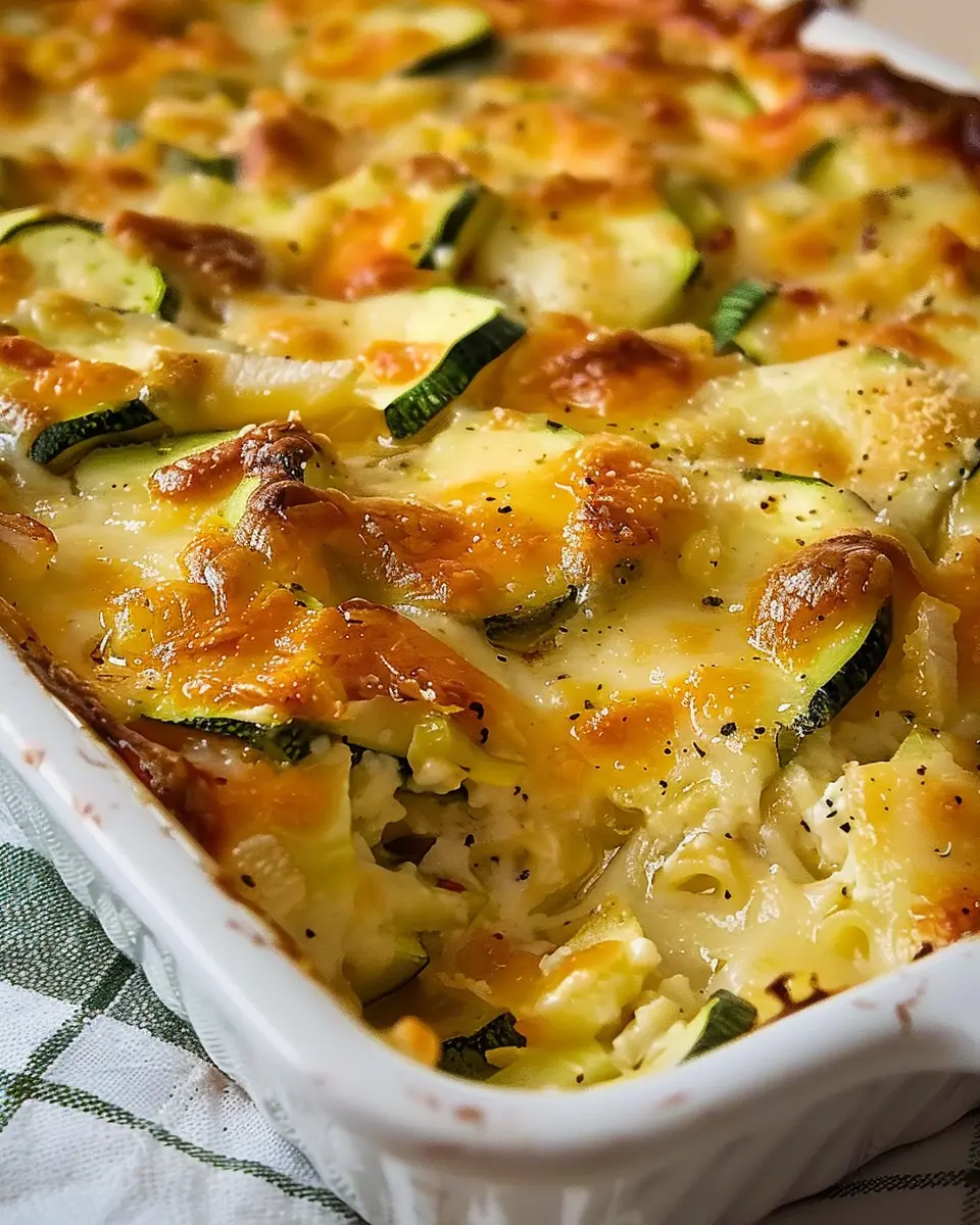 Cheesy Zucchini Casserole: Easy Comfort Food for Everyone