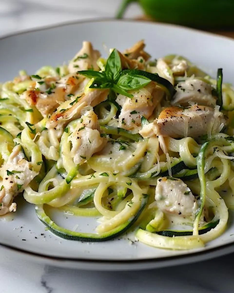 Zucchini Noodle Chicken Alfredo: A Healthy Indulgence You’ll Love