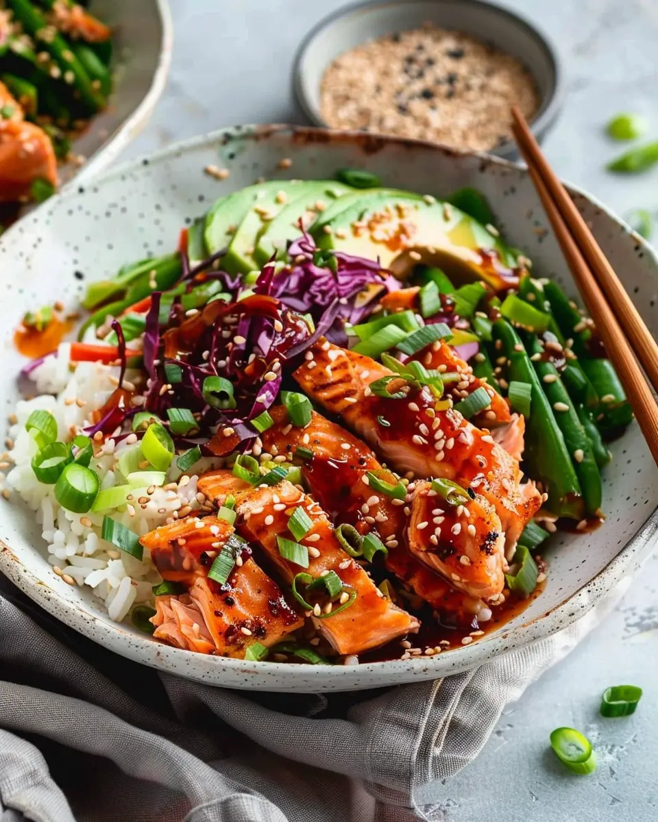 Honey Sriracha Salmon Bowls: Easy, Flavor-Packed Weeknight Dinner