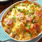 Crock Pot Pierogi and Kielbasa Casserole