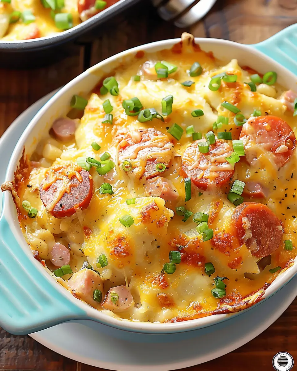Crock Pot Pierogi and Kielbasa Casserole: Easy Comfort Food