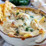 Chicken Alfredo Lasagna Soup