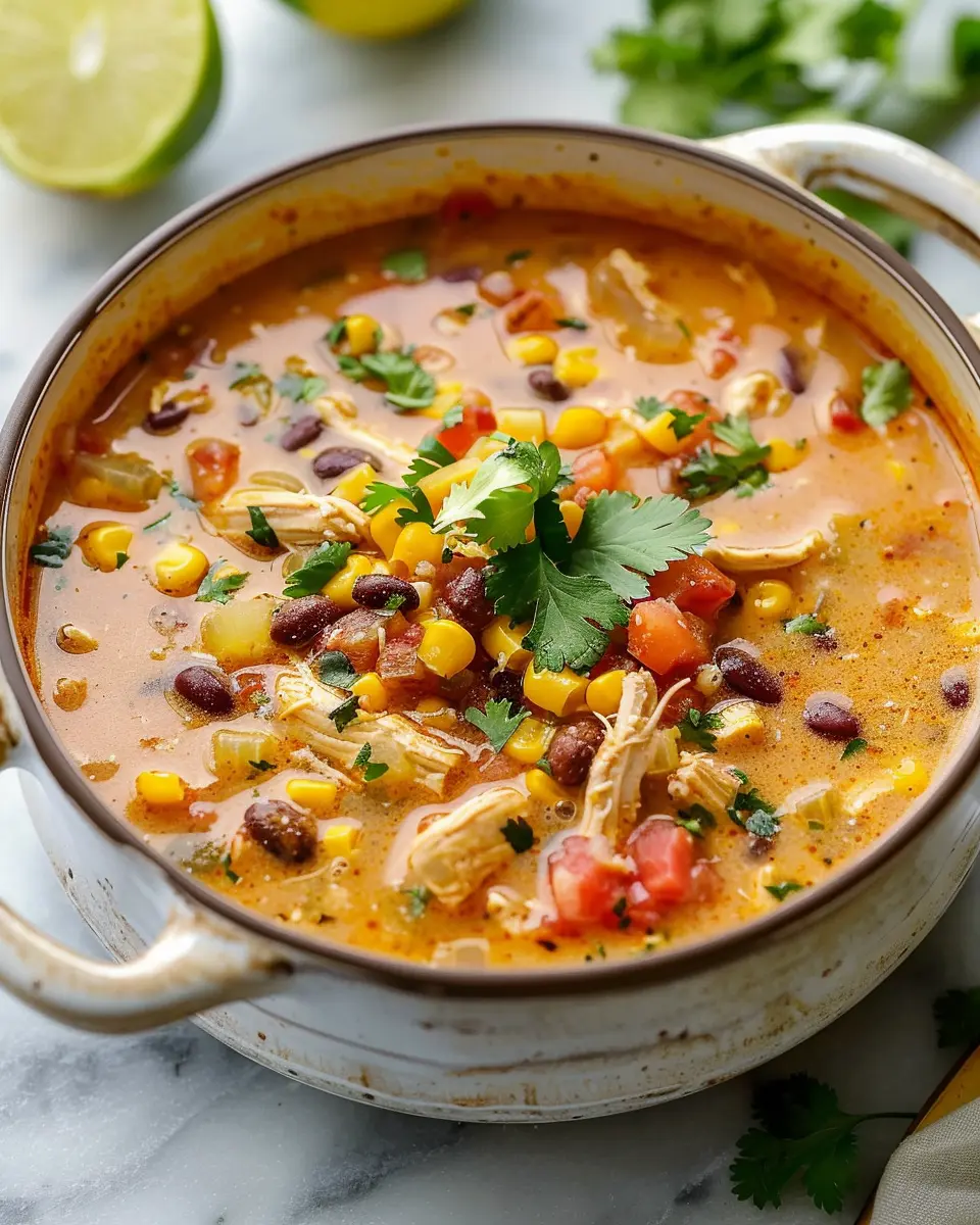 Easy Chicken Taco Soup: A Deliciously Simple Comfort Meal