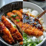 Japanese Katsu Bowls with Tonkatsu Sauce