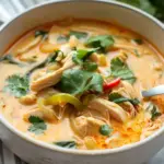 Easy Thai Chicken Curry Soup