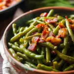 Texas Roadhouse Green Beans with Crispy Bacon