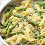 Creamy Asparagus Pasta