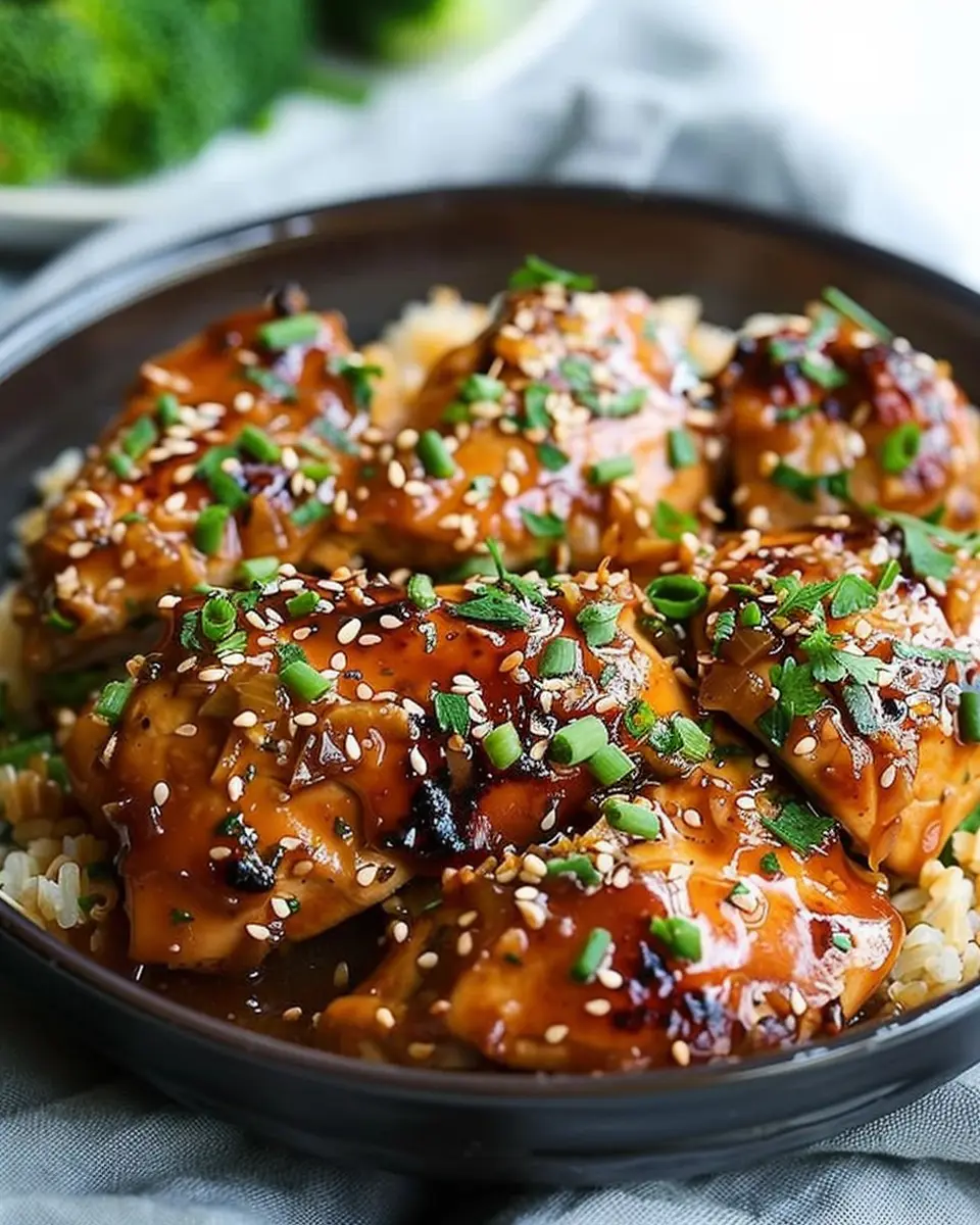 Slow Cooker Honey Garlic Chicken: Easy, Tender, and Delicious