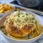 Garlic Butter Spaghetti Bowls