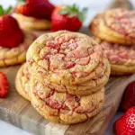 Strawberry Crunch Cookies