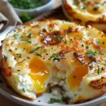 Baked Cottage Cheese Eggs