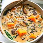 Pumpkin Wild Rice Soup