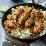 Chicken with Spiced Coconut Rice
