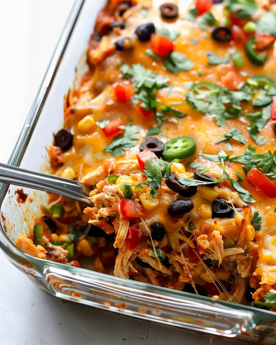 Easy Chicken Burrito Casserole: A Juicy Twist on Comfort Food