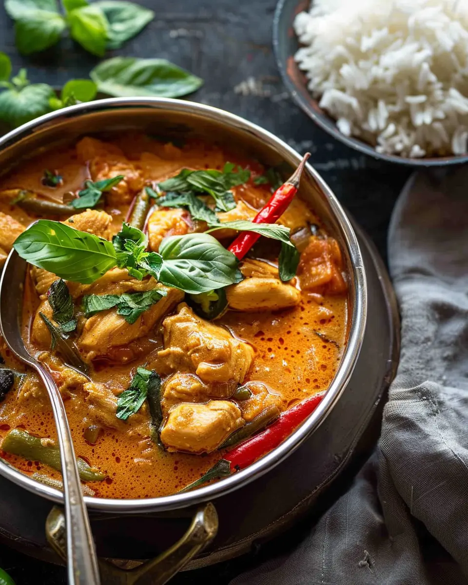Thai Red Curry with Chicken: Easy Recipe for Flavorful Comfort